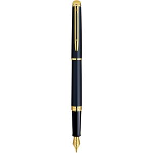 Waterman Penna stilografica Hemisphere Waterman essential Matt Black GT S0920730