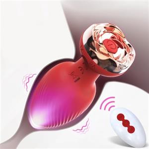 Irritatoy Plug Anale-Dilatatore Donna Vibratore Donna Vibratore Anale Comando A Distanza Prostata Vibratore Plug Analesex Toy Plug Analesex Kit Giochi Erotiici Per Donna Vibratore Uomo 10 Modalità