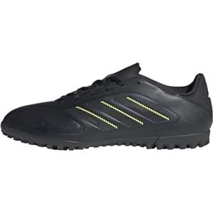 adidas Copa Pure III Club Turf Football Boots, Scarpe da Calcio Unisex-Adulto, Core Black/DGH Solid Grey/Lucid Lemon, 42 EU
