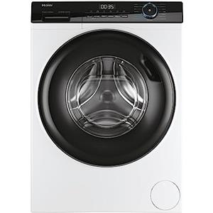 Haier, I-Pro Serie 3, HW80-B14939-IT, Lavatrice a carica frontale, 8 KG, Classe A, 1400 giri, 67dB, Vapore, 14 programmi, Partenza ritardata, Bianco, AxLxP 85x59,5x62 cm