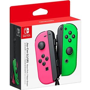 Nintendo Switch: Set Da Due Joy-Con, Verde/Rosa Neon - Limited