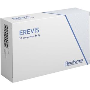 ELLECI FARMA S.R.L Erevis - Integratore Naturale per Aumento del Testosterone con Tribulus Terrestris - Supporto per Energia, Massa Muscolare e Libido - 60 Compresse - Elleci Farma