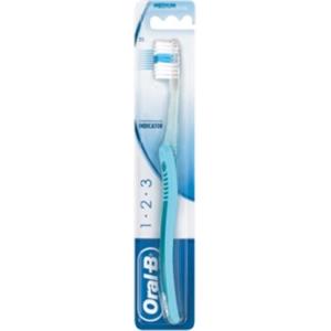 Oral-B Spazzolino Manuale 35 mm con Setole Indicator Blu per Sostituzione Facile