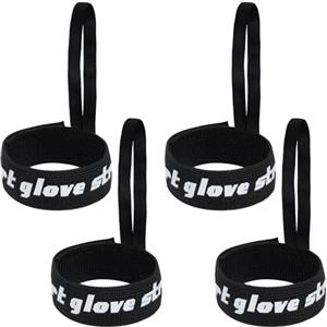 Anrbb 4 cinghie per guanti da sci, guinzaglio in poliestere ad alta elasticità, cinghia di sicurezza regolabile per snowboard e accessori da sci, manette anti-smarrimento