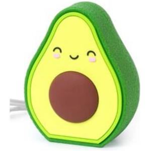 Legami - Caricabatteria Portatile, My Super Power, Batteria Ricaricabile, 8,8x10,6 cm, Tema Avocado, Cavo di Ricarica USB/Micro USB per il Power Bank Incluso in 4h, Capacità 4800 mAh