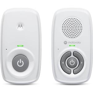 Motorola Nursery AM21 Baby Monitor Audio Digitale Con Tecnologia Per Il Monitoraggio Audio, Bianco