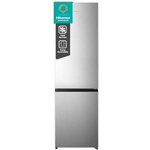 Hisense MC60331IE Frigorifero Combinato, Libera installazione, Total No frost, Ventilazione MultiFlow, Doppia porta reversibile, Inox, Altezza 200 cm, Capacità netta 336 litri, Controllo Touch