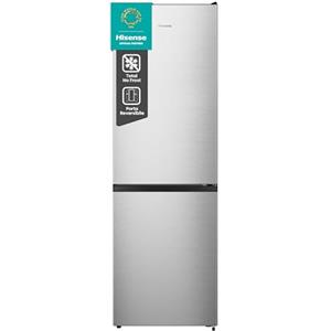 Hisense MC60300IE Frigorifero Combinato, Libera installazione, Total No frost, Ventilazione MultiFlow, Doppia porta reversibile, Inox, Altezza 186 cm, Capacità netta 300 litri, Controllo Touch