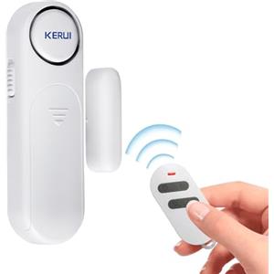 TOWODE Allarme Porta, Antifurto Casa Wireless 120dB Allarme Senza Fili Finestra Sensore di Contatto con Telecomando 3 Modalità per casa, Bambini, Negozio di Sicurezza