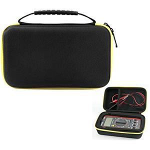 ZLiT Custodia per multimetro Fluke 117C, custodia protettiva per multimetro portatile e rigida, adatta per multimetro Fluke F117C F17B F115C (giallo)