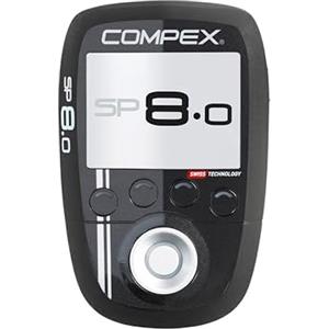 COMPEX SP 8.0 - Elettrostimolatore muscolare wireless EMS, TENS e Massaggio - 4 canali indipendenti, 999 livelli di intensità, 40 programmi - Compatibile con l'app Compex Coach