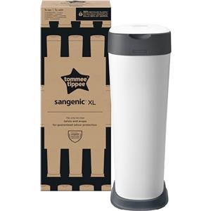 Tommee Tippee Il Mangiapannolini XL Può Contenere Fino a 60 Pannolini, Il Sistema Più Ecologico, Contiene 1 Ricarica con Pellicola GREENFILM Realizzata con Materiale Antibatterico Sostenibile