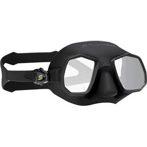 Salvimar Fly - Maschera Unisex per Pesca Subacquea e Apnea, Volume Ridotto, Naso Preformato 3D, Ampio Campo Visivo
