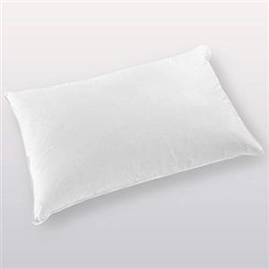 Gabel Nottetempo Guanciale Super Comfort, cuscino per letto, Cotone-Piuma D'Oca, Bianco, 80 x 50 x 14 cm