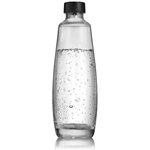 Sodastream Bottiglia in vetro da 1 Litro ideale per realizzare acqua frizzante compatibile solo con gasatore Duo