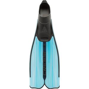 Cressi Rondinella - Pinne da Nuoto Unisex Adulto Blu/Acquamarina 37/38 con Pala in Polipropilene e Scarpetta in Termogomma