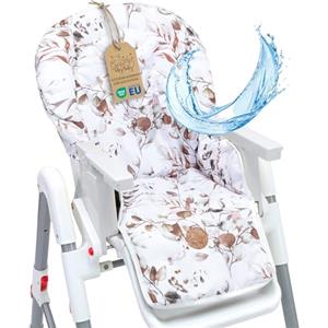 Totsy Baby Cuscino per seggiolone riduttore seduta bambini coprisedile seggiolone | coprisedile per seggioloni Chicco Polly Peg Perego universale imbottito idrorepellente antiscivolo resistente Blattera