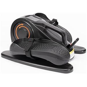 Wxnnx Pedaliere elettrico, Mini ellittica, pedalatore ellittico portatile, display a LED, telecomando per la ginnastica passiva o attiva