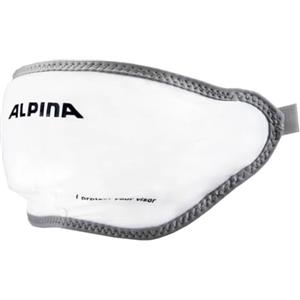 ALPINA Unisex - Adulti, HELMET VISOR COVER Protezione della visiera per i caschi da sci con visiera, white, One Size