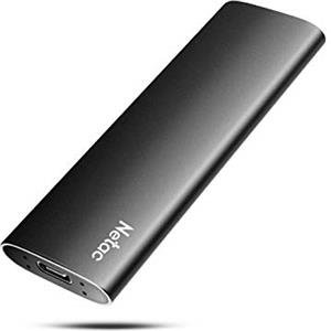 Netac SSD Portatile Esterne 1TB, Unità a Stato Solido Esterna, Fino a 500 Mb/s Di Lettura, Archiviazione Esterna Compatibile Per Mac, Latop, Desktop, Tablet, Telefoni Android