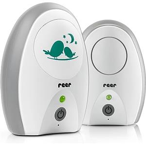 reer Baby monitor digitale 50040 neo — 100% a prova di bug, basse radiazioni, portata 250 m, 1 pezzo (confezione da 1)