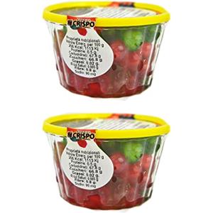 DUE ESSE S.N.C. DI SABATINI ALDO & C. GR 400 DI CILIEGIE ROSSE E VERDI CANDITE IDEALI PER LA DECORAZIONE E REALIZZAZIONE DI DOLCI, PANETTONI, CASSATE E GELATI