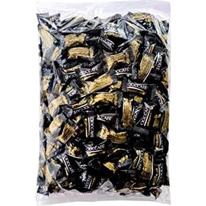 Cioccafè Chicchi Di Caffè Ricoperti Di Cioccolato Fondente o Al Latte - Gusto Espresso E Cappuccino - Cioccolatini Monoporzione - Confetti Incartati Singolarmente Cioccafè Espresso Busta 500gr