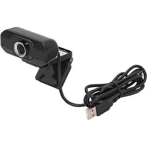 Yctze Webcam USB con Microfono Webcam HD 1080P 30 Fps per Videochiamate, Registrazioni, Conferenze e Giochi