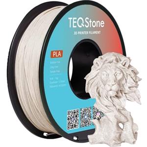 TEQStone Filamento PLA simil marmo marrone