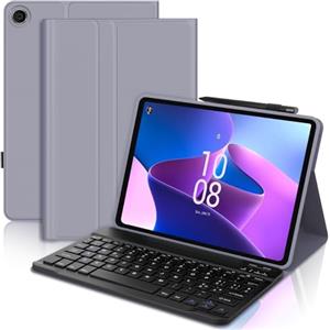 SENGBIRCH Custodia con Tastiera per Lenovo Tab M10 Plus (3rd Generazione) 10.6