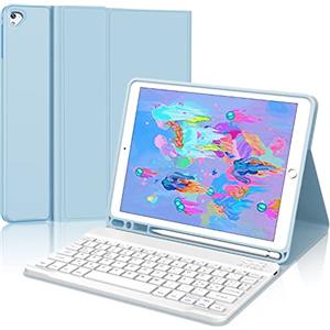 JADEMALL Custodia Tastiera per iPad 6/5 Generazione 2018/2017 9.7