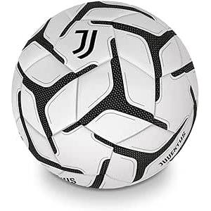 FCP Pallone da Calcio Cucito F.C. Juventus Prodotto Ufficiale Colore Bianco/Nero (SIZE MISURA 5 GRANDE)