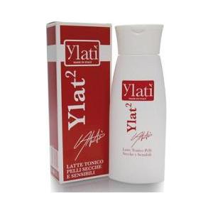 Ypharma Ylat2 Latte Tonico 200ml per Pelli Secche e Sensibili - Emulsione Morbida e Cremosa