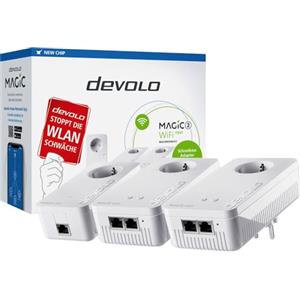 Devolo MAGIC 2 WiFi next Multiroom Kit 2400 Mbit/s Ethernet/LAN Bianco 3 pezzo/i