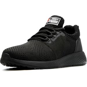UnPtios Scarpe Antinfortunistiche Uomo Scarpe Antinfortunistica Donna Scarpe da Lavoro con Punta in Acciaio Scarpe di Sicurezza Traspiranti Sneaker da Lavoro Comodo 44 EU