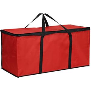 Totò Piccinni Borsa per Albero di Natale e Decorazioni Natalizie, Resistente e Impermeabile (Media 82x39x36cm. Per Alberi fino a 210 cm)