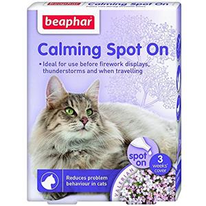 Beaphar, Calming Spot-On, calmante per gatti alla valeriana
