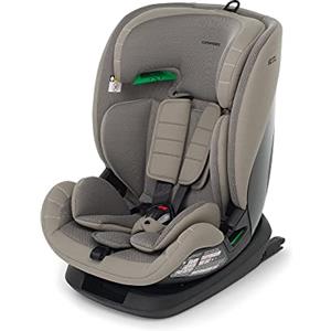 Foppapedretti Seggiolino Auto Pitstop I-Size, per bambini da 76 a 150 cm di altezza, 15mesi-12 anni, conforme ECE R129, Fissaggio Dualfix (Isofix e non), Safe Body Protection, Comfort Kid Pad, Desert