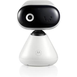 Motorola Nursery Baby Monitor PIP1000 con Telecamera - Telecamera per bambini con controllo tramite app - Baby Monitor - Visione notturna e comunicazione bidirezionale - Montaggio a parete - Bianco