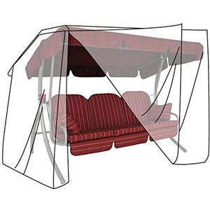 WOLTU Copertura Protettiva per Sedie, Sdraio da Esterno in PE, Copertura per Mobili da Giardino 150x215x150 cm Telo Anti-UV Impermeabile Resistente allo Strappo