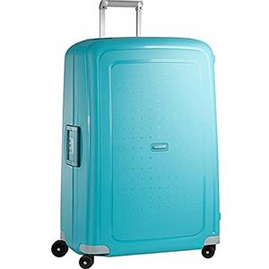 Samsonite S'Cure - Bagaglio a mano - Spinner S, 55 cm, 34 L, Blu (Aqua Blue)