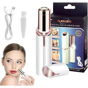 HENGBIRD epilatore viso donna,rasoio flawless viso epilazione donna sopracciglio