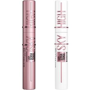 Maybelline New York Ciglia Sensazionali Sky High, Kit con Primer e Mascara, Per Ciglia Morbide, Voluminose e Moltiplicate