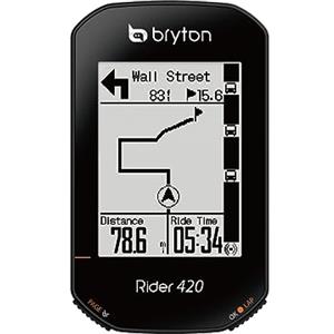 Bryton 420E Rider, Nero, 83.9x49.9x16.9