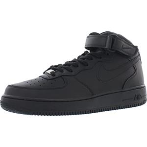 NIKE Air Force 1 Mid '07, Sneaker Uomo, Black/Black, 40 EU