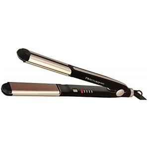 RETRO' UPGRADE Retro Upgrade Piastra per capelli professionale 602C, nero - Piatti speciali per riccioli, ceramica tormalina IONICA con calore INFRAROSSO - Made Italy