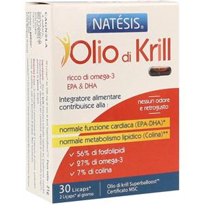 Dott. C. Cagnola Olio di Krill 30 Capsule - Ricco di Omega-3, EPA e DHA, Facile da Digerire e Senza Reflusso