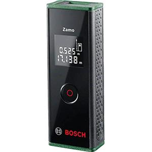 Bosch Home and Garden Bosch distanziometro laser Zamo in cartone premium(misurazione facile e precisa fino a 20 m, 3^ gen. con funzione adattatore)