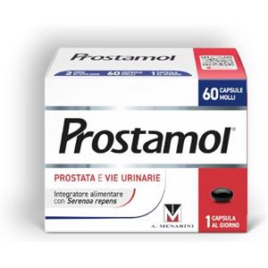 Prostamol, Integratore Prostata e Vie Urinarie, con Serenoa repens, 60 caps