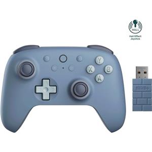 8Bitdo Ultimate 2C Wireless Controller per PC Windows e Android, Frequenza di Polling 1000Hz, Joystick Hall Effect/Hall Trigger, Paraurti L4/R4 Rimappabili, Funzione Turbo (Blu Scuro)